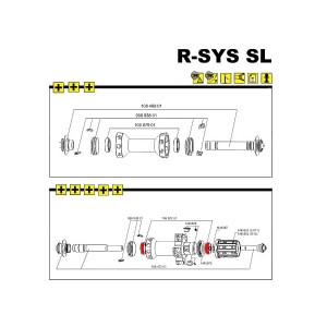 Mavic Arka Jant Rulman Seti  R-SYS SL 