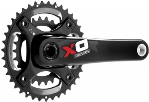 Sram Aynakol X0 GXP 42-28T 175mm 10S Siy-Kır