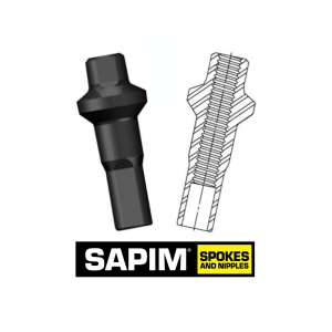 Sapim Polyax Alu Square Double Secure Lock 16mm