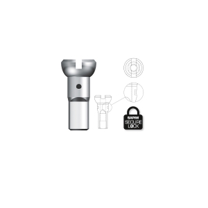 Sapim Polyax Brass Secure Lock 14mm