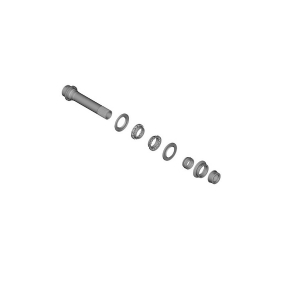 Shimano Ön Göbek Mili Seti WH-R9170 Dura-Ace